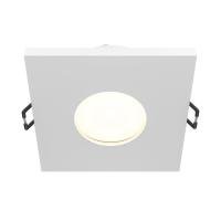 Встраиваемый светильник Maytoni Technical DL083-01-GU10-SQ-W