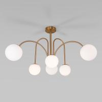 Потолочная люстра Eurosvet Alix 30177/6 латунь Smart a055499