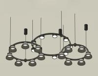 Комплект подвесного светильника Ambrella Light Techno Ring XR92092010 (A9209x3, C9242, C9238, C9232, N8141, N8113)