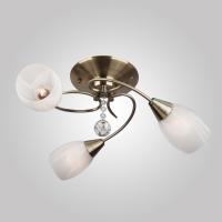 Подвесная люстра Eurosvet 30100/3 античная бронза