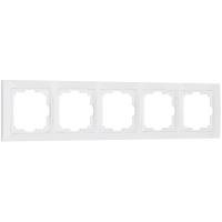Рамка Snabb Basic на 5 постов белый WL03-Frame-05 Werkel