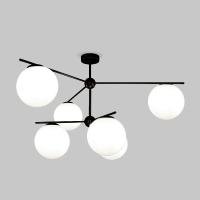 Люстра на штанге Eurosvet Marbella 60147/6 черный Smart a063852