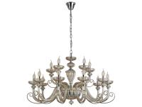 Подвесные люстры Newport 8620+5/C chrome cognac М0071595