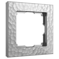 Рамка Werkel Hammer на 1 пост серебряный W0012406