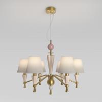 Подвесная люстра Eurosvet Teja 101014/6 латунь Smart a072038