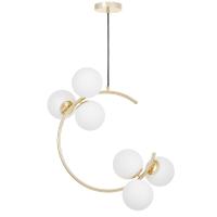 Подвесная люстра Lumina Deco Bonio LDP 7031-6 F.GD