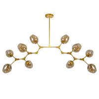 Люстра на штанге AM Group LOFT-10 GL