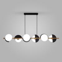 Подвесная люстра Eurosvet Moity 70149/6 черный/латунь Smart a064821