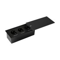Блок розеток JX (Slide Top) (3 секции с кабелем питания) Mebax 00-00002887