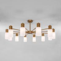 Люстра на штанге Eurosvet Vegga 70160/12 латунь Smart a057111