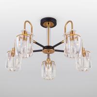 Потолочная люстра Eurosvet Tenia 70090/5 черный Smart