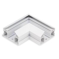 Угловой соединитель с закладным профилем AM Group AM540 WH SMART