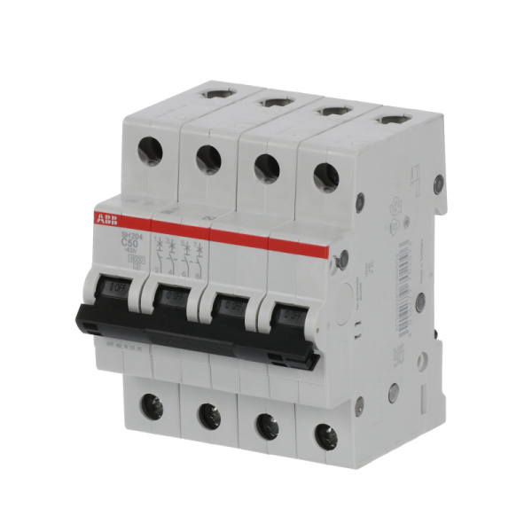 Автоматический выключатель ABB SH204 4-полюсный C50 6кА