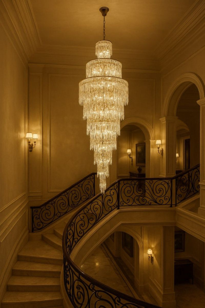 Каскадная люстра Modelux ML.977.47 GD