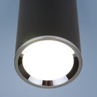 Накладной потолочный  светодиодный светильник DLN101 GU10 BK черный Elektrostandard
