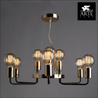 Подвесная люстра Arte Lamp Gelo A6001LM-9BK