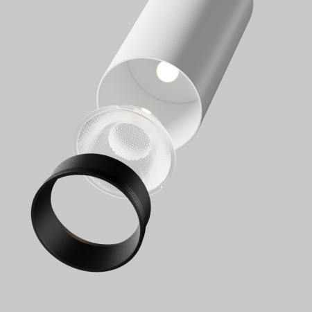 Спот Maytoni Technical Focus Led C055CL-L12W4K-SS-W