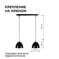 Подвесная люстра Apeyron 16-63