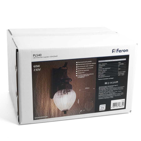 Уличный настенный светильник Feron PL540 11890