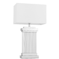 Настольная лампа Lumina Deco Davos LDT 310 CHR+WT