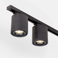 Трековый светодиодный светильник для однофазного шинопровода Klips черный 15W 4200K LTB21 Elektrostandard