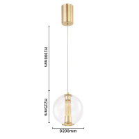 Подвесной светильник Favourite Boble 4551-2P