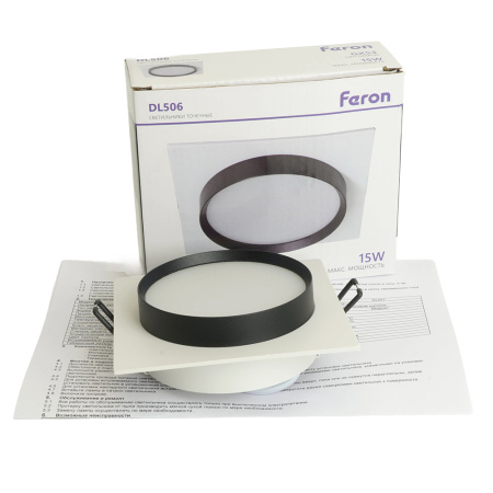 Встраиваемый светильник Feron DL506 51359
