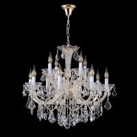 Подвесная люстра Crystal Lux CRISTELLE SP8+4 GOLD