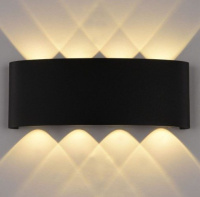 Настенный светодиодный светильник IMEX Cross IL.0014.0001-8 BK