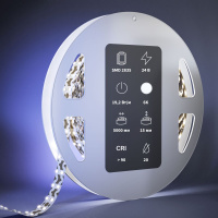 Светодиодная лента Maytoni Ultra 24В 2835 19,2Вт/м 6000K 5м IP20 201228