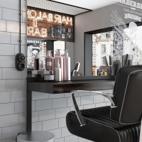 Выключатель на 4 положения двухклавишный (черный матовый/хром) W5822051 Werkel