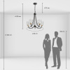 Подвесная люстра MW-Light Альгеро 285012405