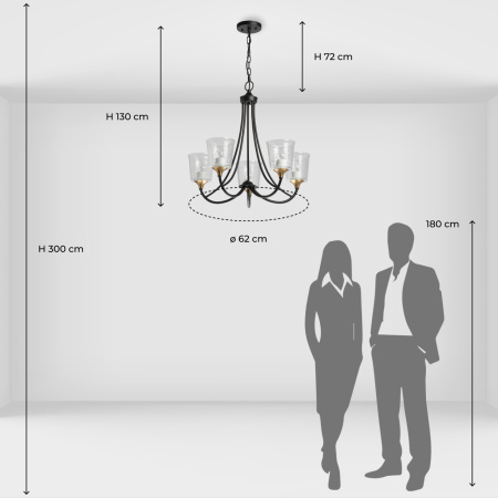 Подвесная люстра MW-Light Альгеро 285012405