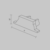 Комплект заглушек (для профиля ALM-1103-B-2M) 2 шт. Maytoni Led Strip ALM-1103-B-EC 642093