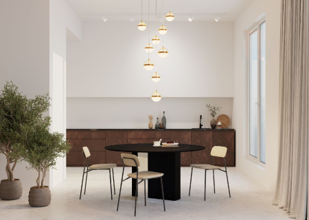 Каскадная люстра Maytoni Area MOD295PL-L120BBS3K