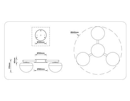 Потолочный светильник Ambrella Light High Light Modern LH12006