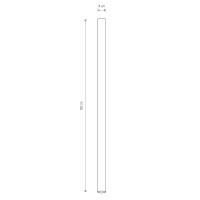 Накладной светильник Nowodvorski Fourty L Black 10823