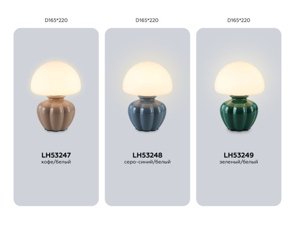 Настольная лампа Ambrella Light High Light Ceramo Modern LH53249