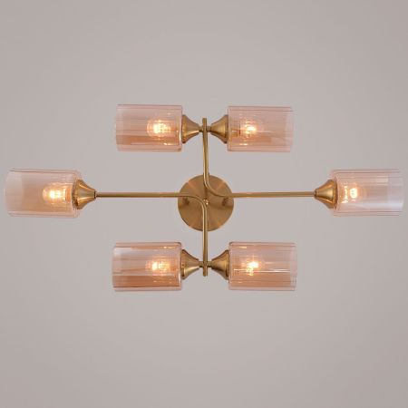 Потолочная люстра Reluce 19610-0.3-06 COPPER