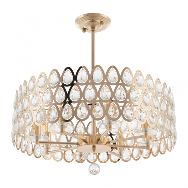 Люстра на штанге Arte Milano Sorrento 371019/8/300/580 GD