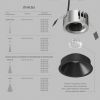 Встраиваемый светильник Denkirs Shine Glow DK2431-BK