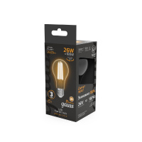Лампа светодиодная Gauss Filament E27 26W 2700K 102902126