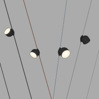 Трековый однофазный светильник Denkirs Belty Spot DK5543-BK