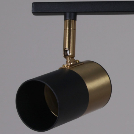 Спот Reluce 06664-0.8-03 BK+COP GU10