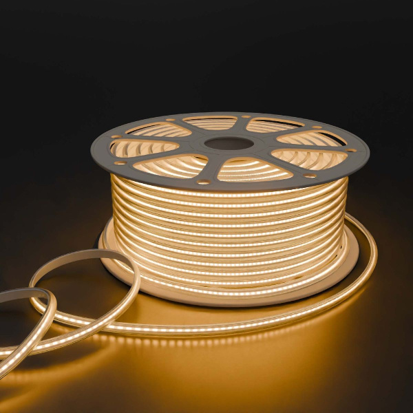 Светодиодная лента Apeyron 220В COB 11Вт/м 3000К 50м IP65 17-54