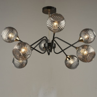 Люстра на штанге Reluce 04898-0.3-08 COFFEE+FGD