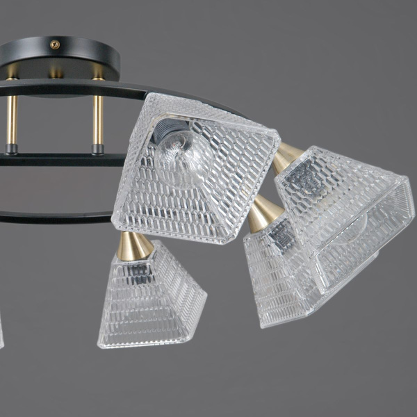 Потолочная люстра Illumico IL0850-8CSQ-25BKAB ELITE