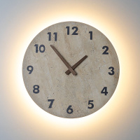 Настенный светильник с часами Citilux Mares CL246016