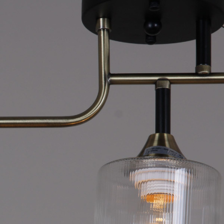 Потолочная люстра Reluce 02312-0.3-03 AB+BK