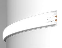 Профиль с рассеивателем Ambrella Illumination GP1600WH